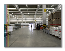 web printing mailing service warehouse